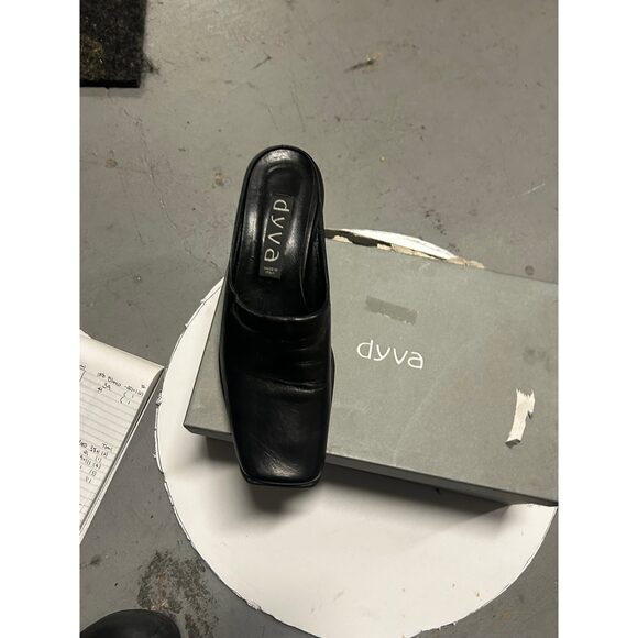 Dyva Square‎ Toe Leather Slide 188 - Picture 8 of 9